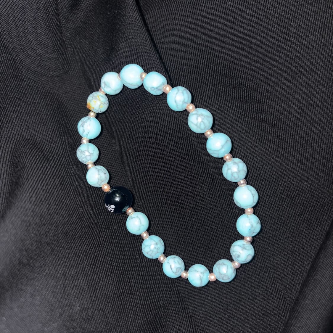 Skyblue Buddhist Bead Bracelet 상품이미지1