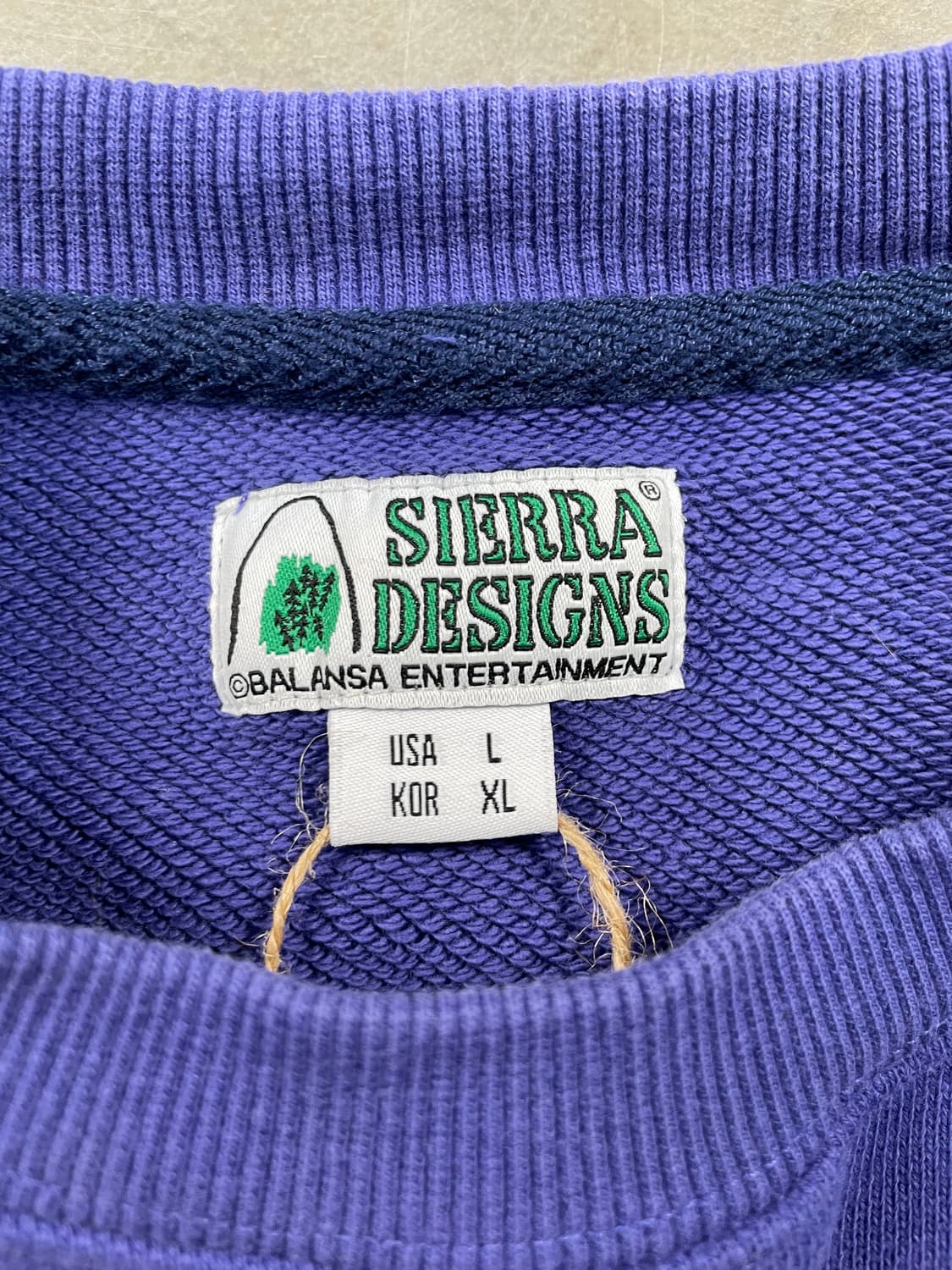 시에라 디자인 X 발란사 스웻셔츠 상품이미지6