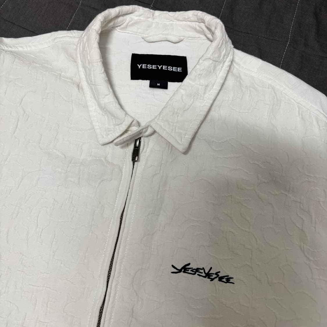 예스아이씨 자켓 Abstract Jacquard Zip Jacket 상품이미지2