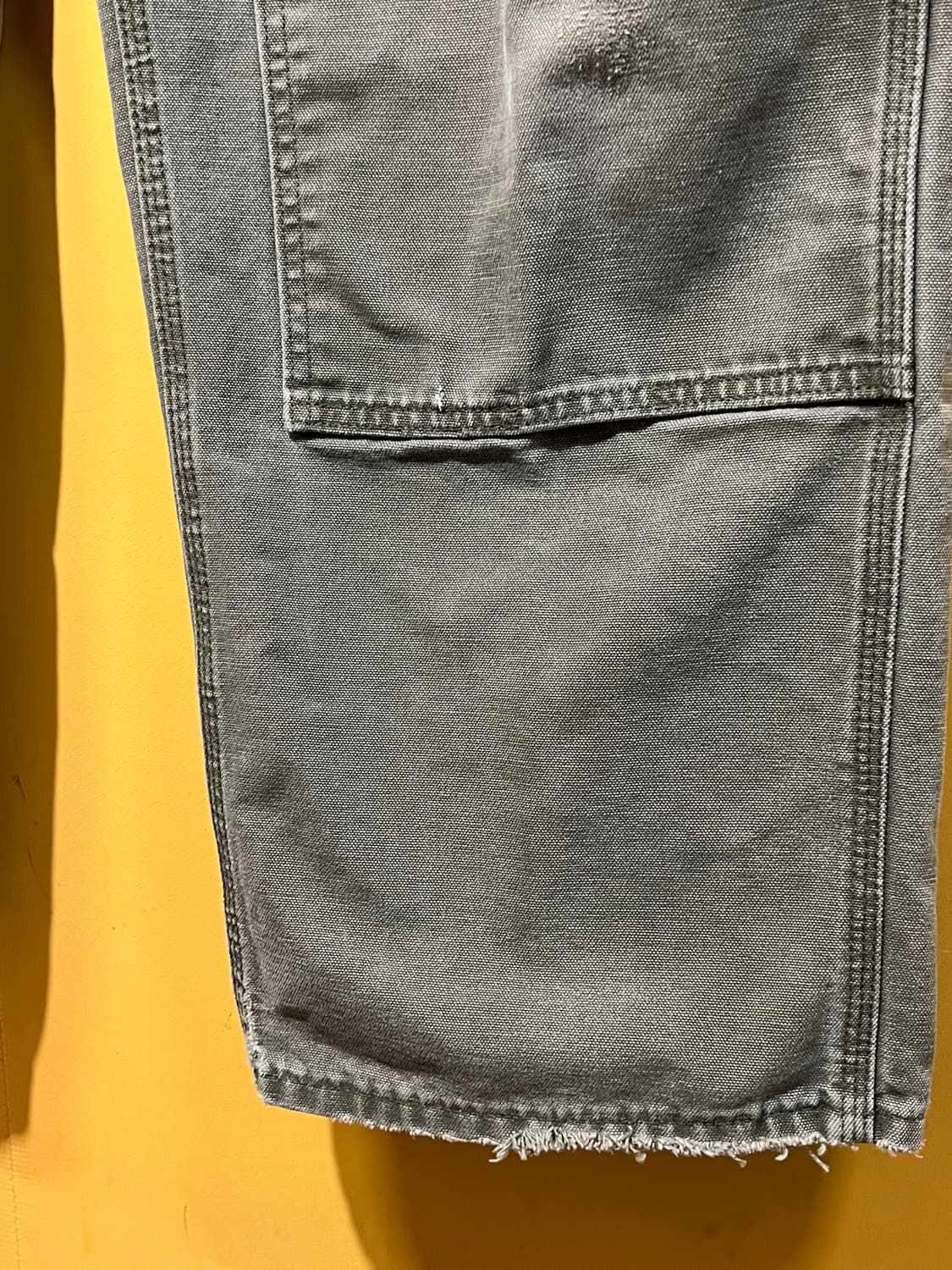 [38x30] 칼하트 B136 MOS 모스그린 더블니 캔버스 카펜터 상품이미지7