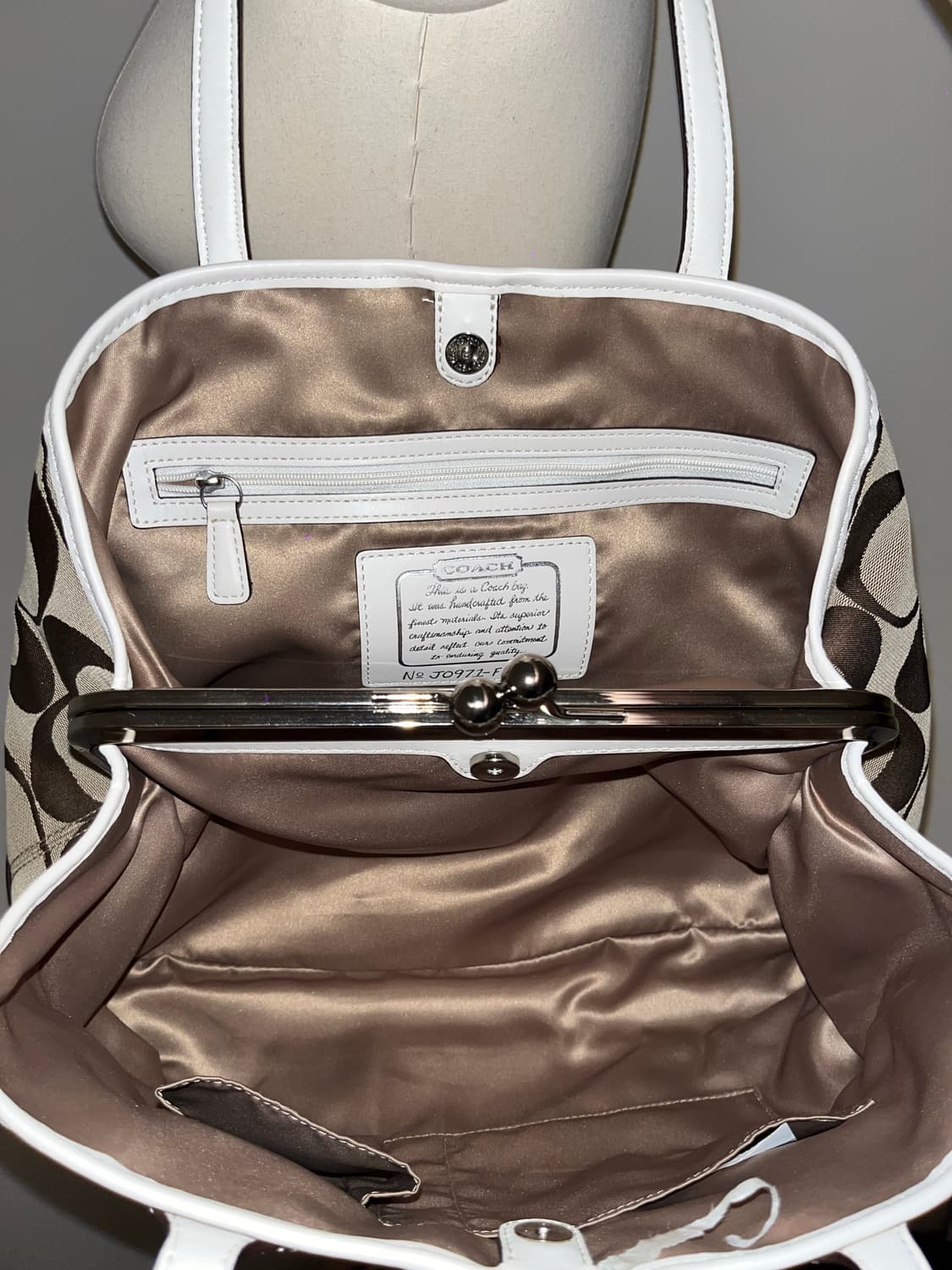 Coach white beige Shoulder bag 상품이미지8