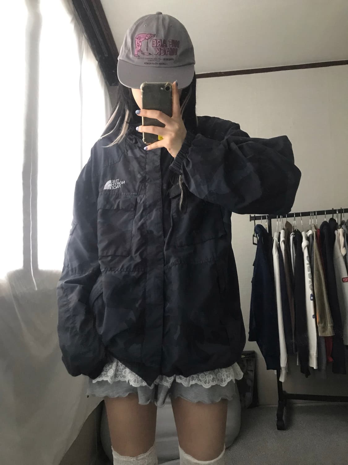 노페 카모 바람막이 상품이미지2