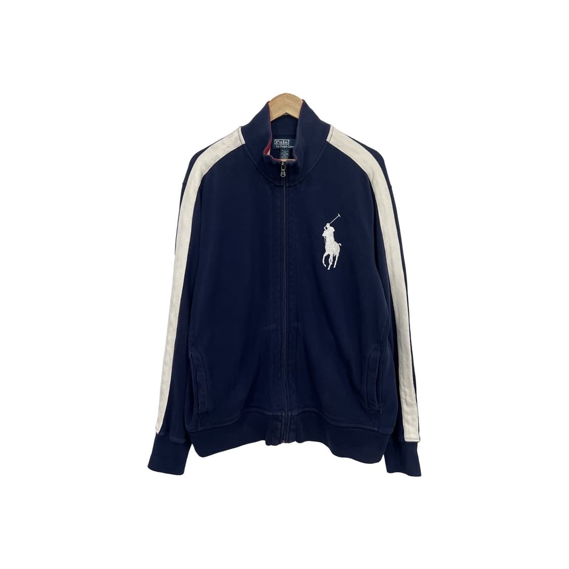 폴로 랄프로렌 빅포니 코튼 네이비 트랙 져지 상품이미지1