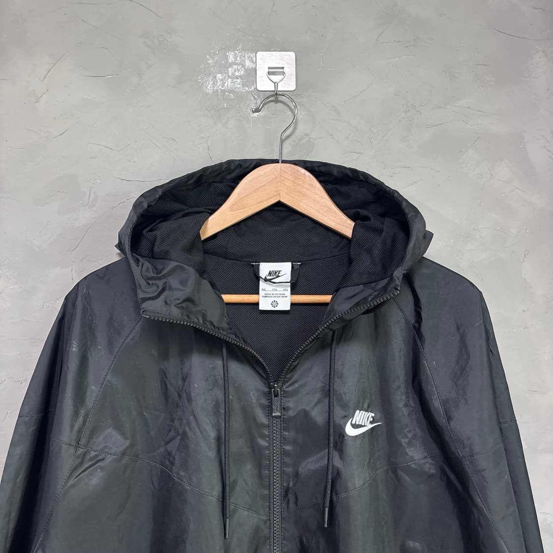 나이키 윈드러너 바람막이 블랙 상품이미지2
