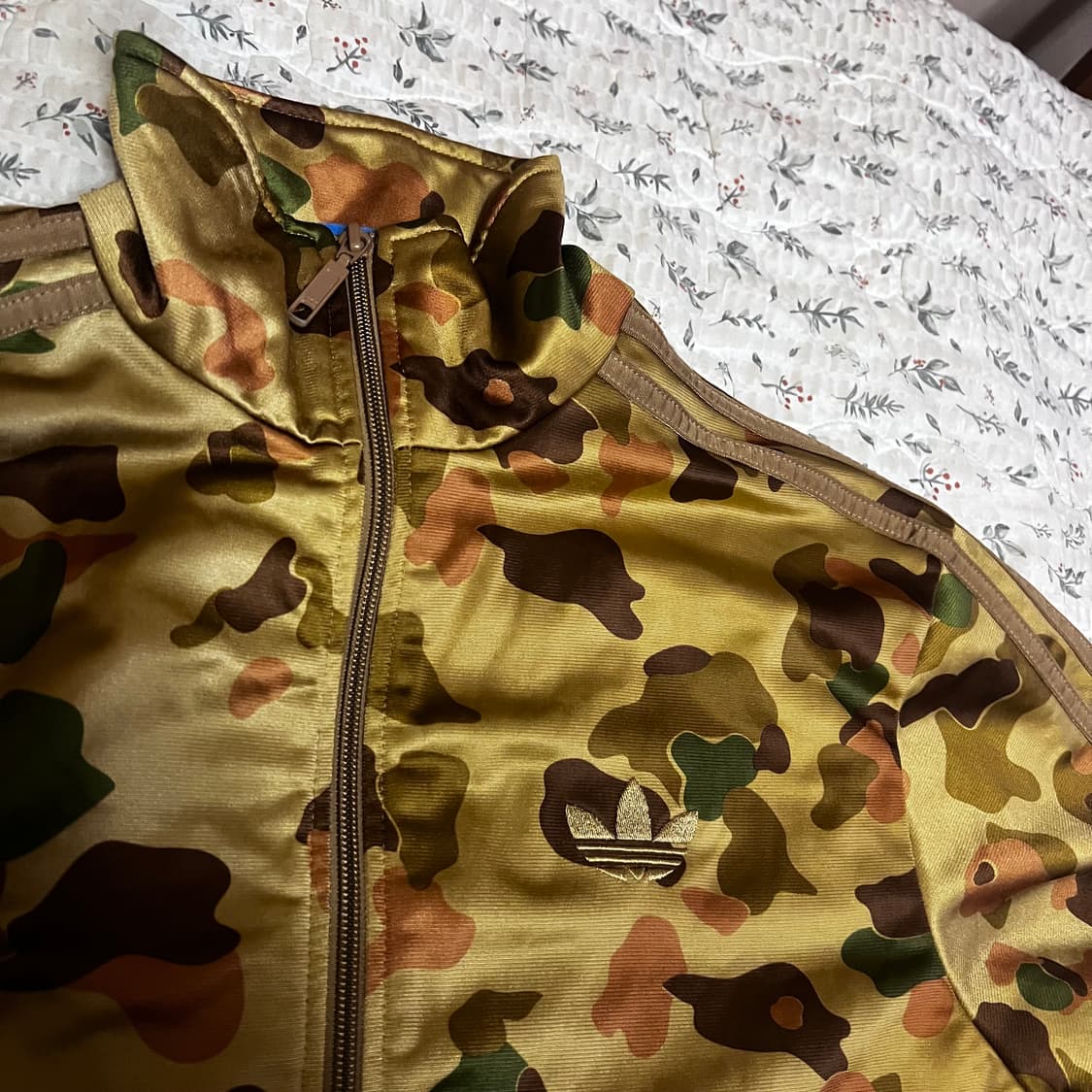 [M] 아디다스 일본판 카모 밀리터리 집업 져지 상품이미지3