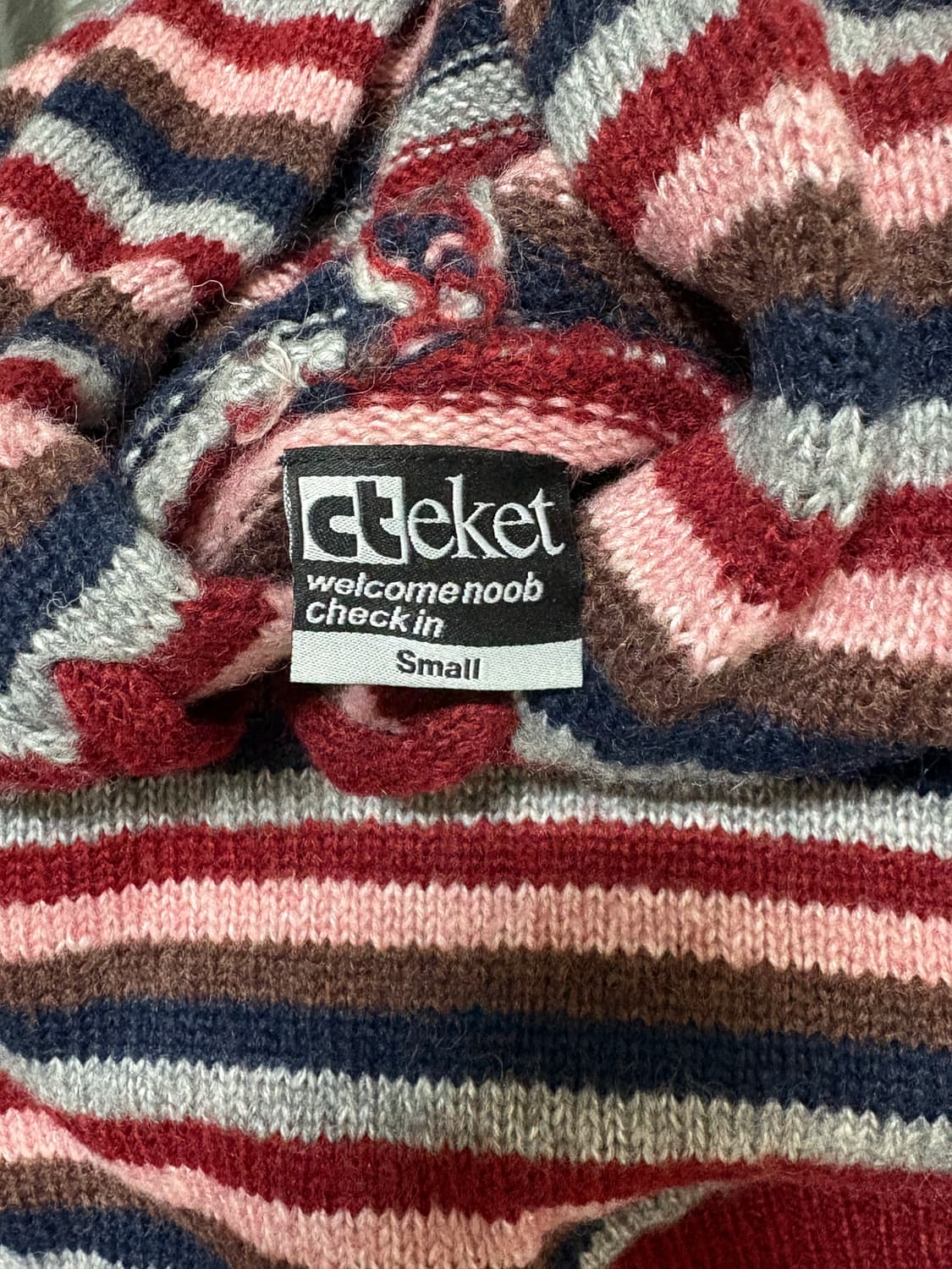 테켓 스프라이트 니트 후드티 상품이미지2