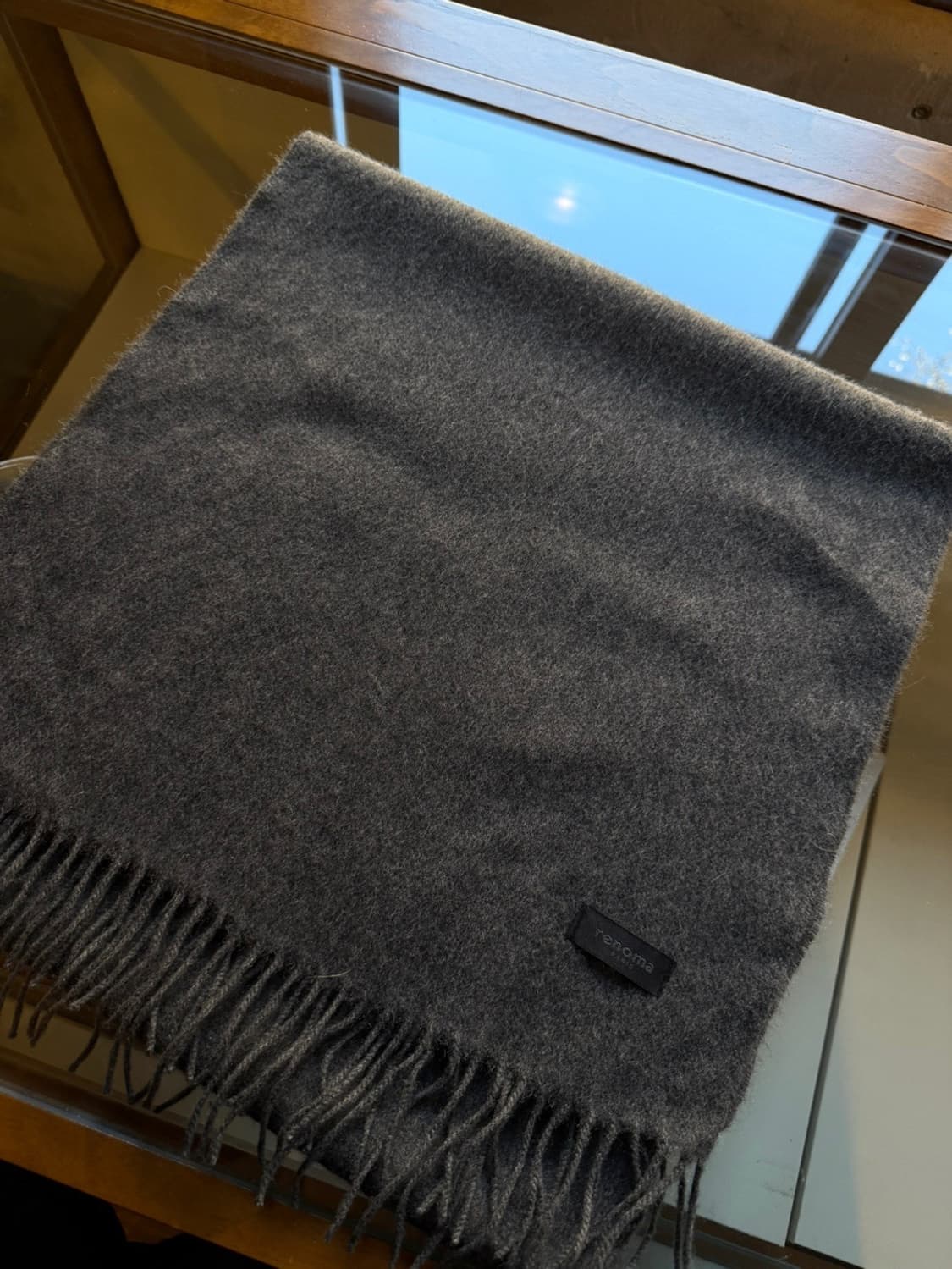 레노마 캐시미어 머플러 상품이미지8