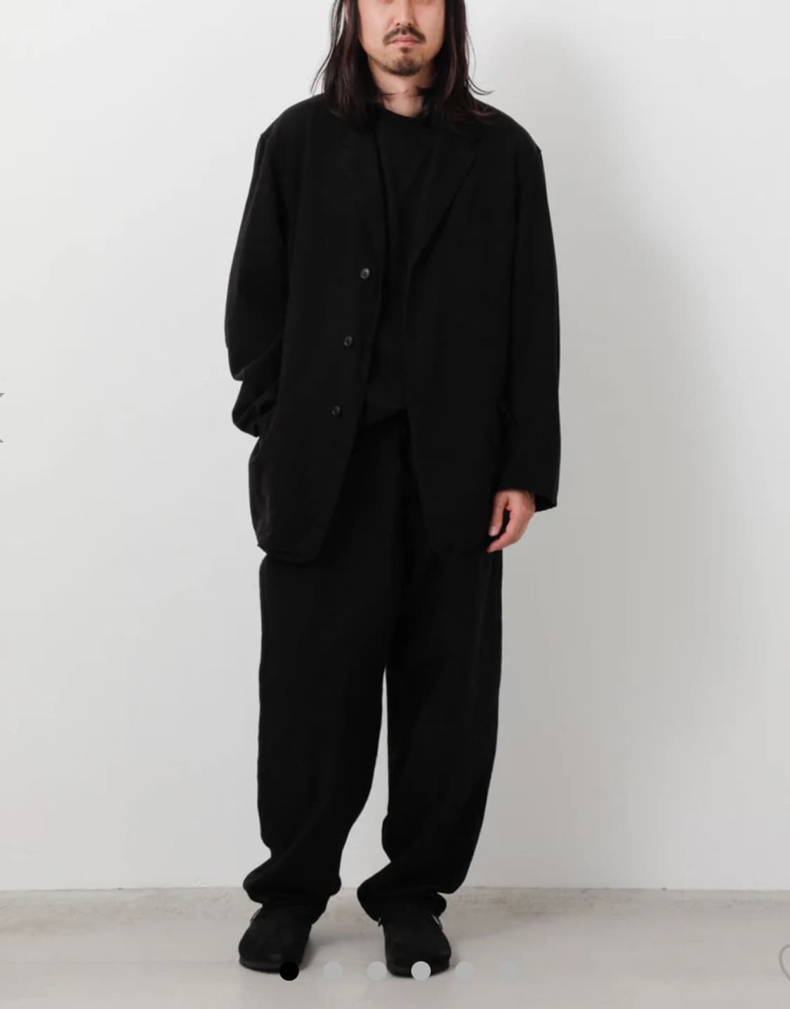 26SS COMOLI 코모리 코튼 덕 테이퍼드 팬츠 상품이미지2