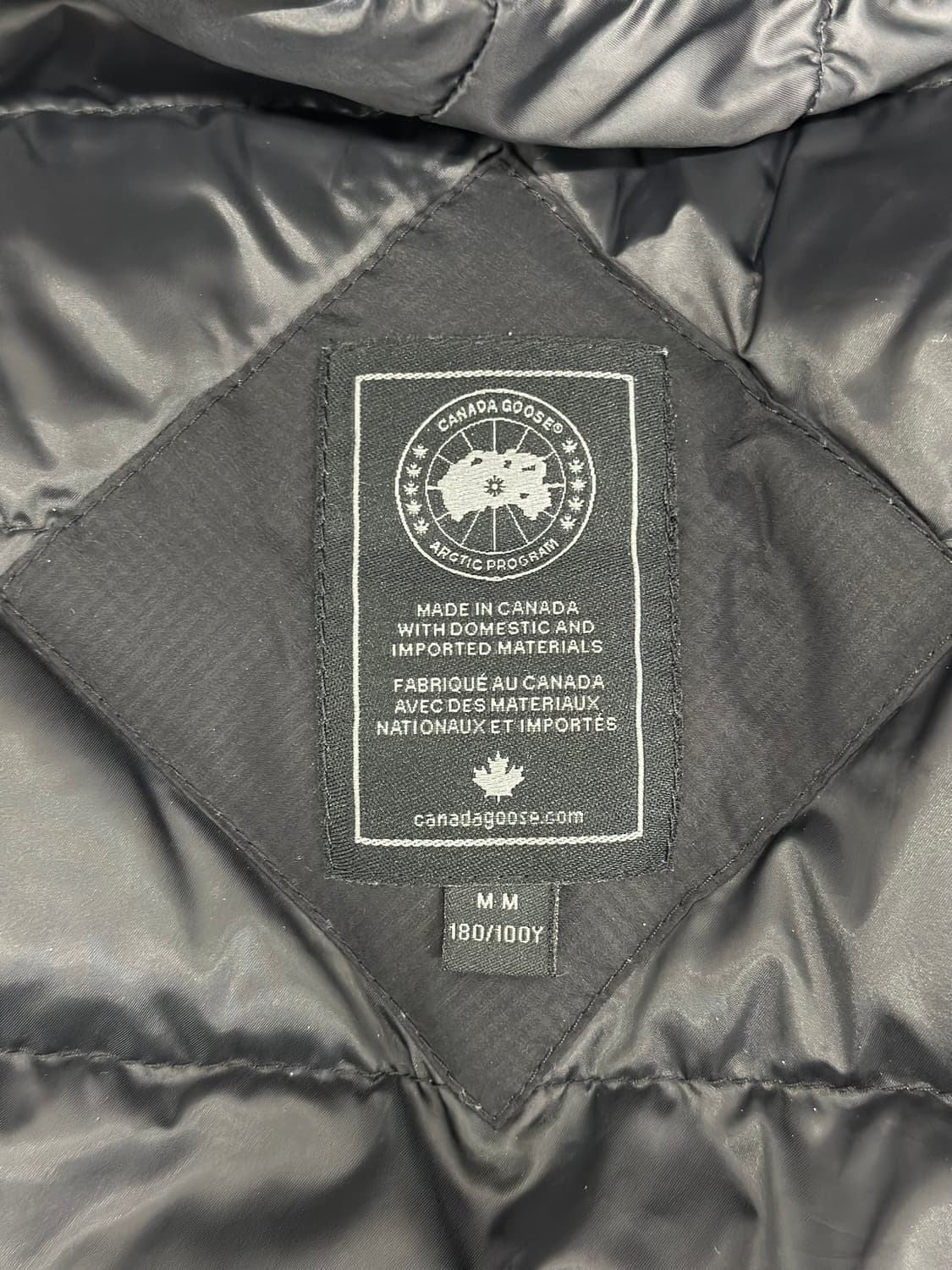 [정품] 캐나다구스 롯지후드 블랙라벨 M사이즈 상품이미지8