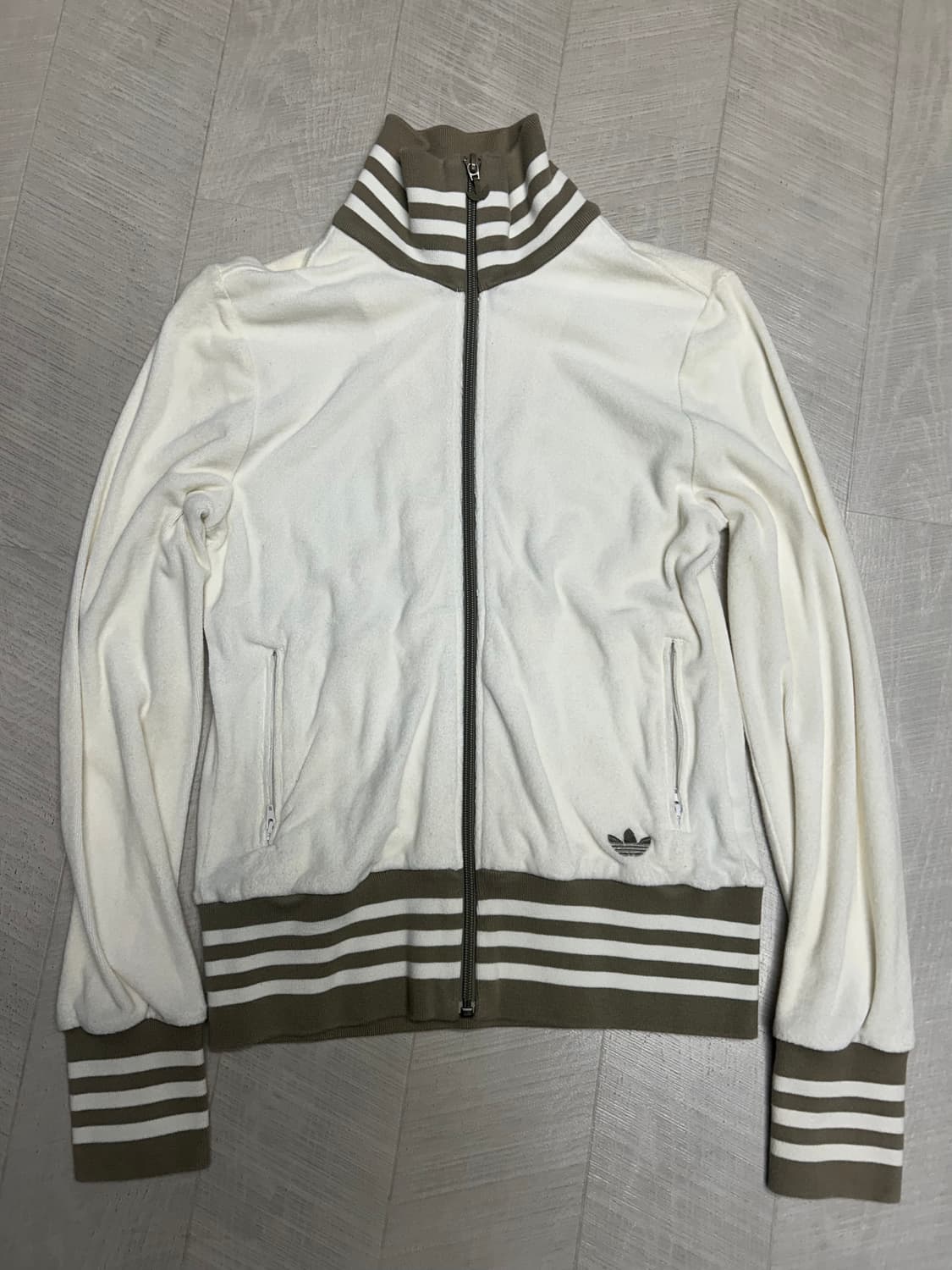 아디다스 크림모카 단가라 테리져지 상품이미지2