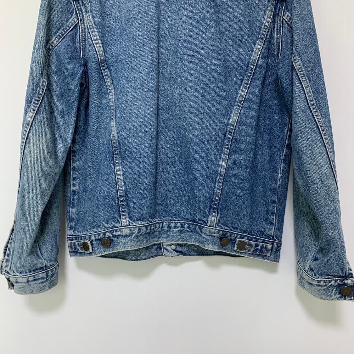 90s 리바이스 빈티지 워싱 데님 중청 자켓 남성 M 남녀공용 상품이미지5