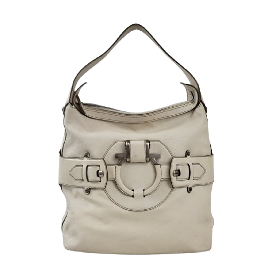 정품 페라가모 간치니 벨티드 가죽 숄더백 상품이미지1