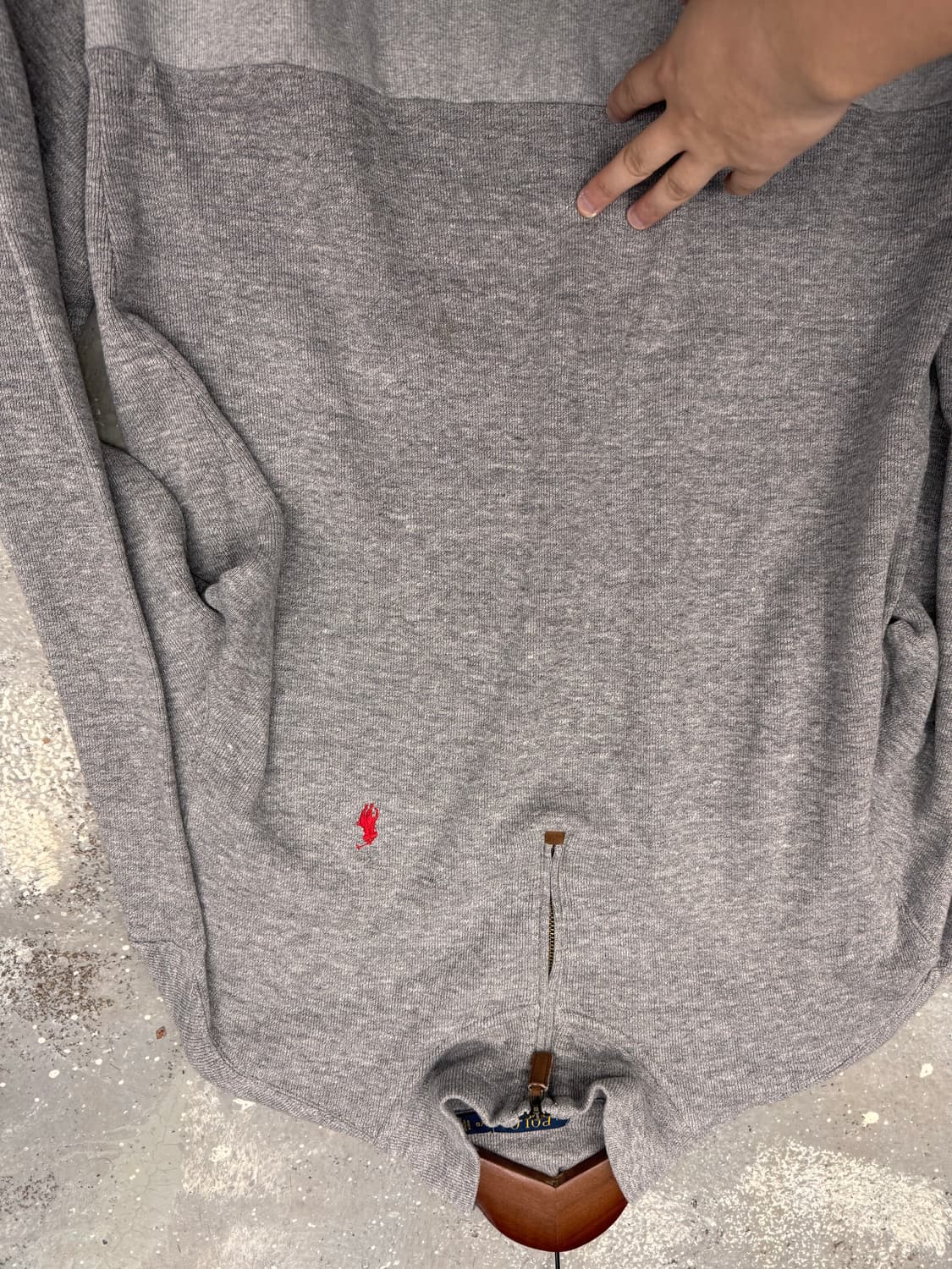 폴로 코튼 반집업  상품이미지7