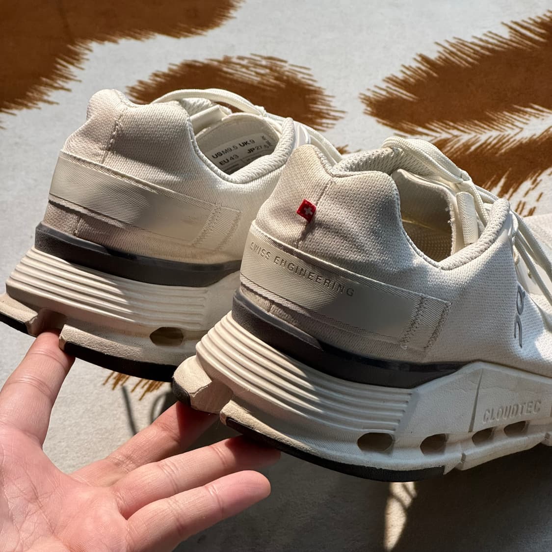 온러닝 클라우드 노바 폼 화이트 이클립스 (275) 상품이미지5