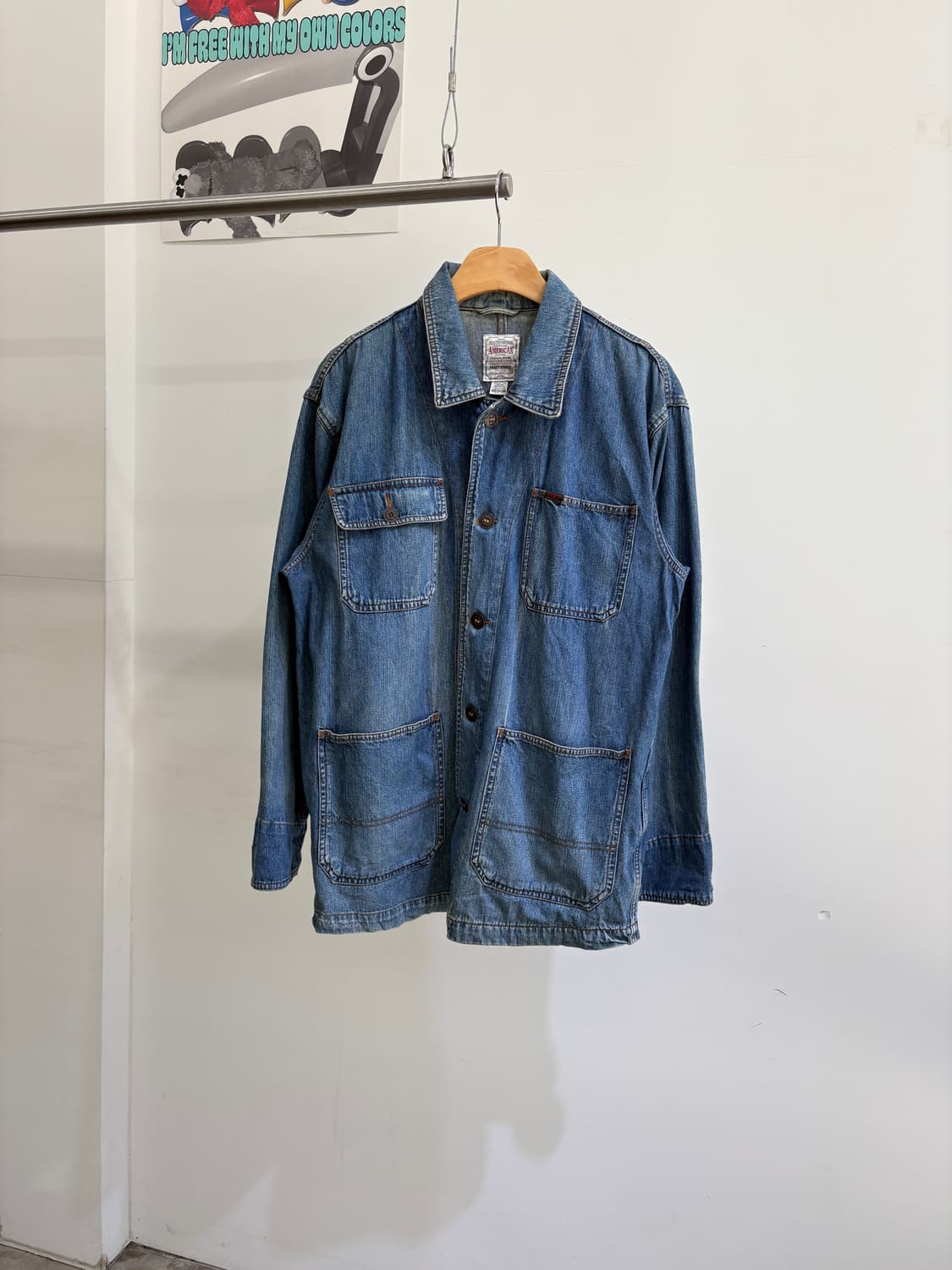 AMERICAN CLOTHING 셔츠자켓 상품이미지1