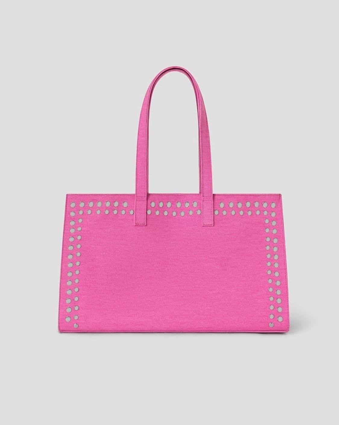 기마구아스 Midi Shopper 스터드 미디 쇼퍼백/핑크 상품이미지6