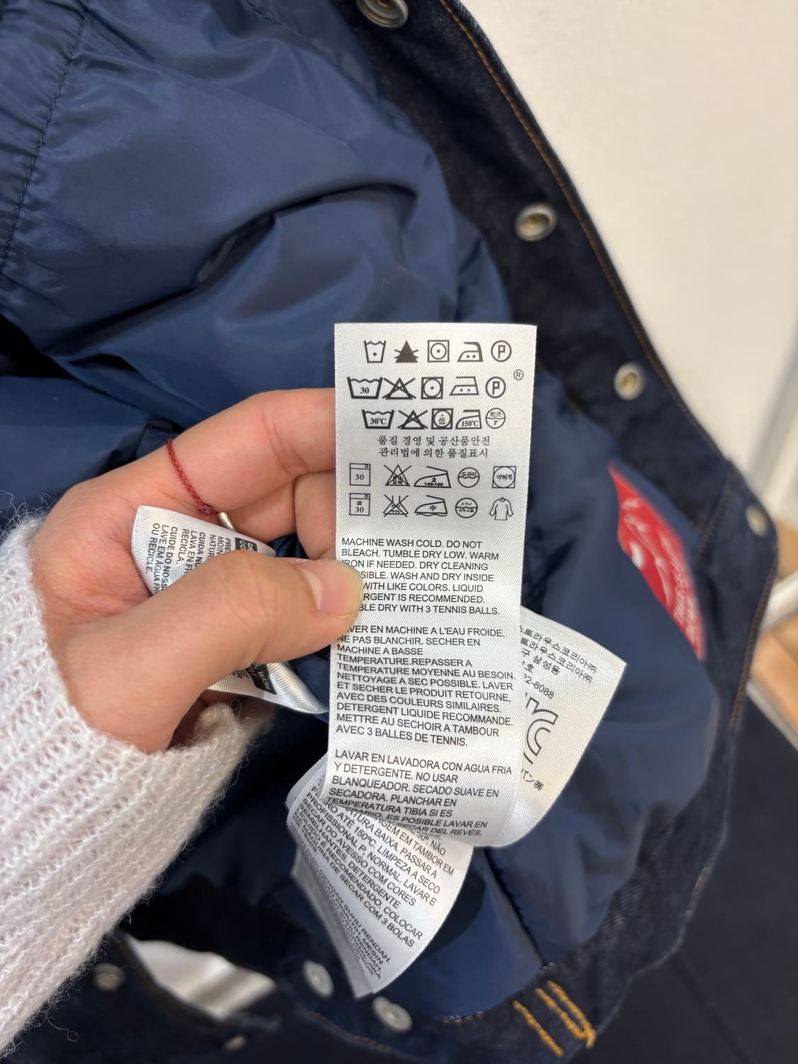 levi's padded denim jacket  상품이미지8