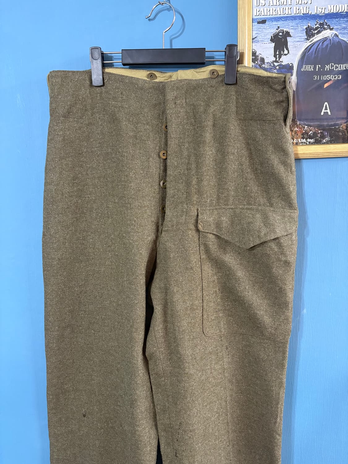 50’s Canadian Army Battle Dress Pant. 상품이미지2