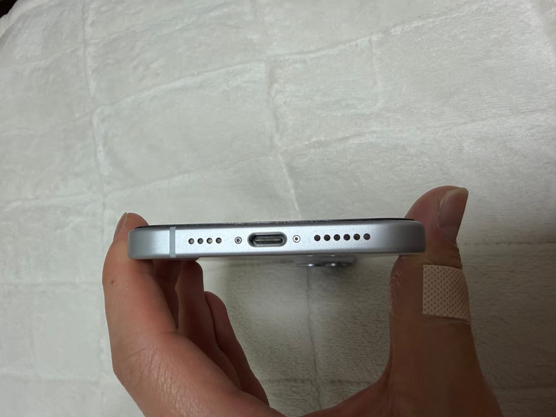 아이폰 15 플러스 128GB 블루 + 애케플 배터리 100 상품이미지4