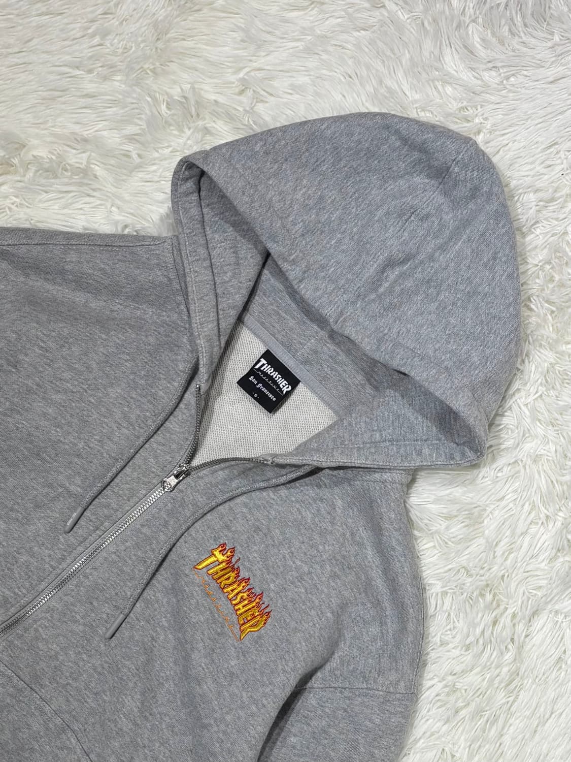 트레셔 그레이 투웨이 후드집업 상품이미지5