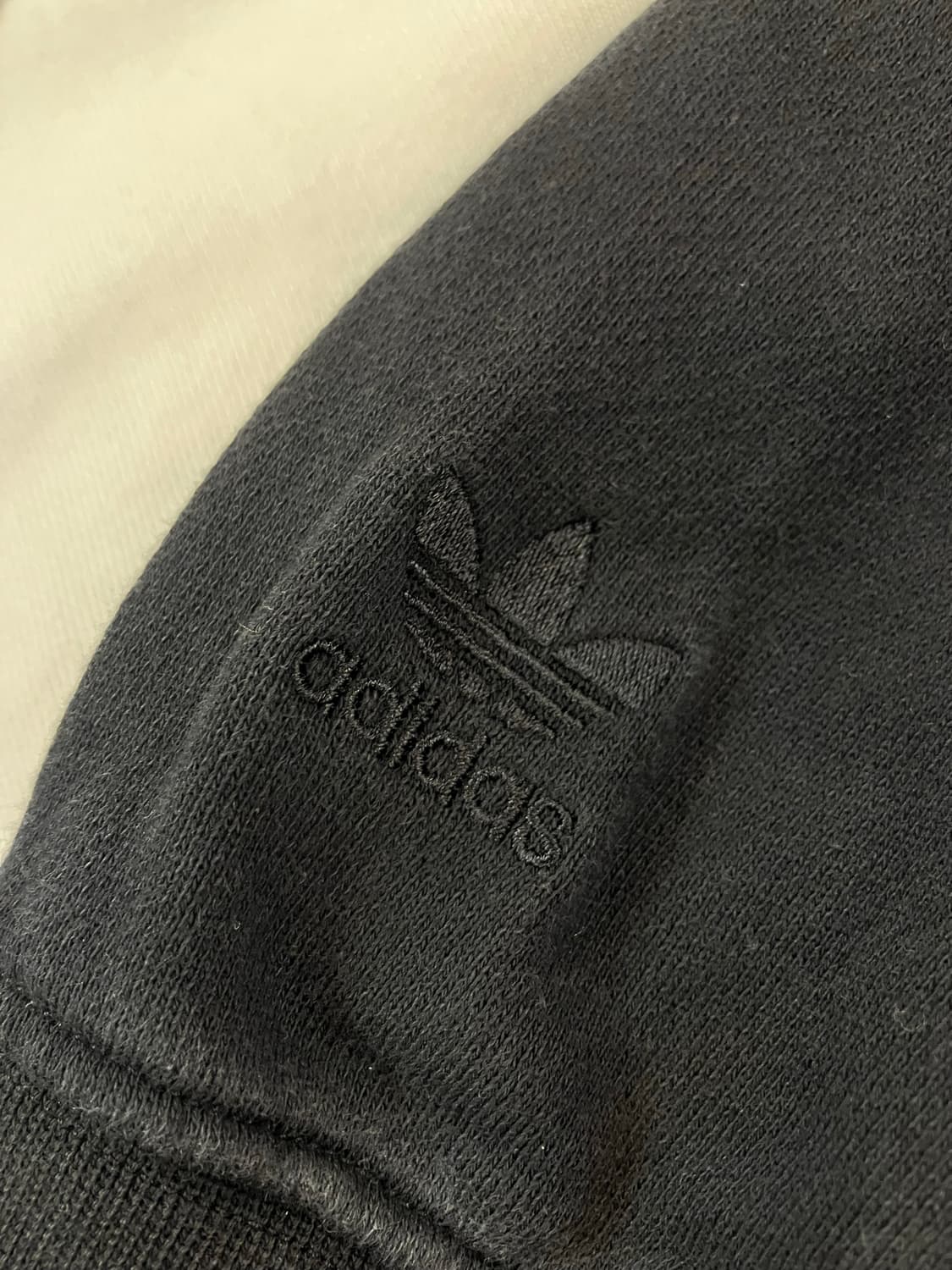 아디다스 빅 로고 맨투맨 블랙 M #csz2515  상품이미지6