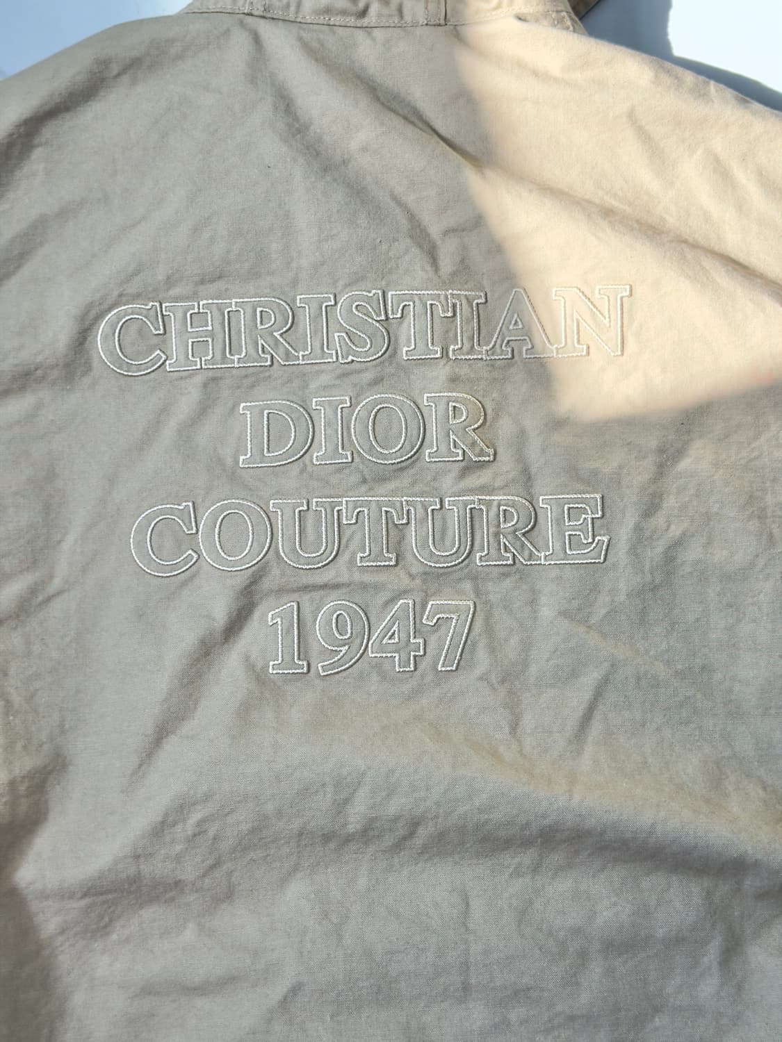 디올 꾸뛰르 시그니처 1947 트러커 후드 자켓 48 한글택 상품이미지5