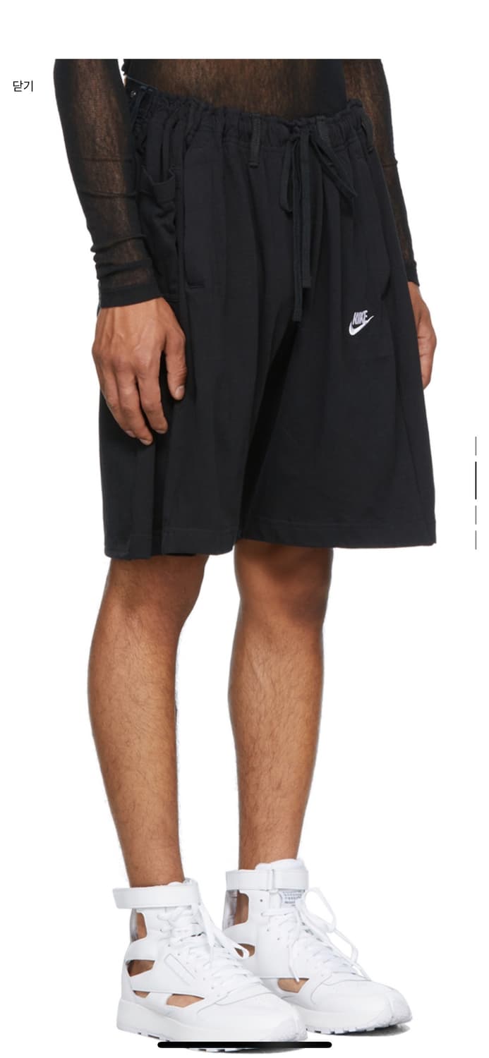 BLESS 블레스 블랙 오버조깅 데님 진 쇼츠 / 반바지 라지 상품이미지3