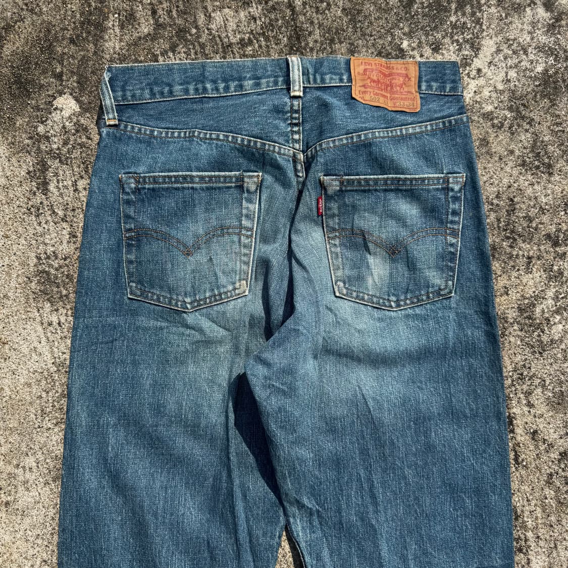 [32] 90s 리바이스 502xx 셀비지 데님 팬츠 상품이미지4