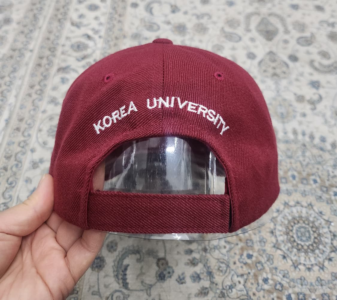 고려대학교 K로고 버건디 볼캡 상품이미지5