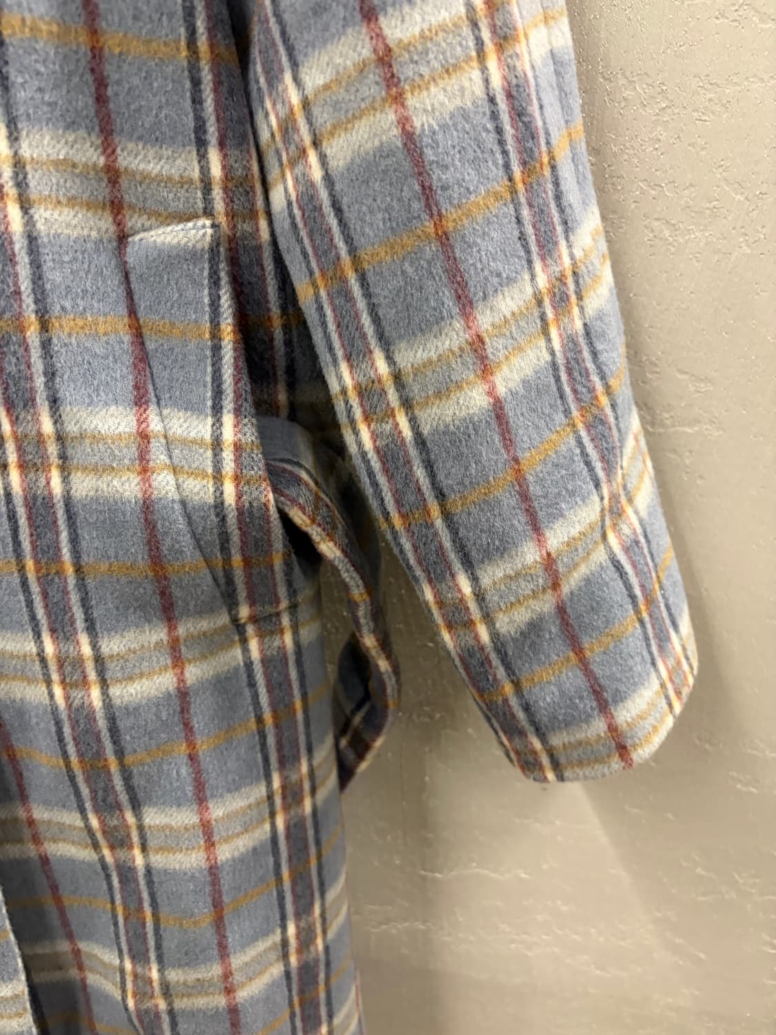 Hier et Demain 엣드맹 Check long coat M 상품이미지5