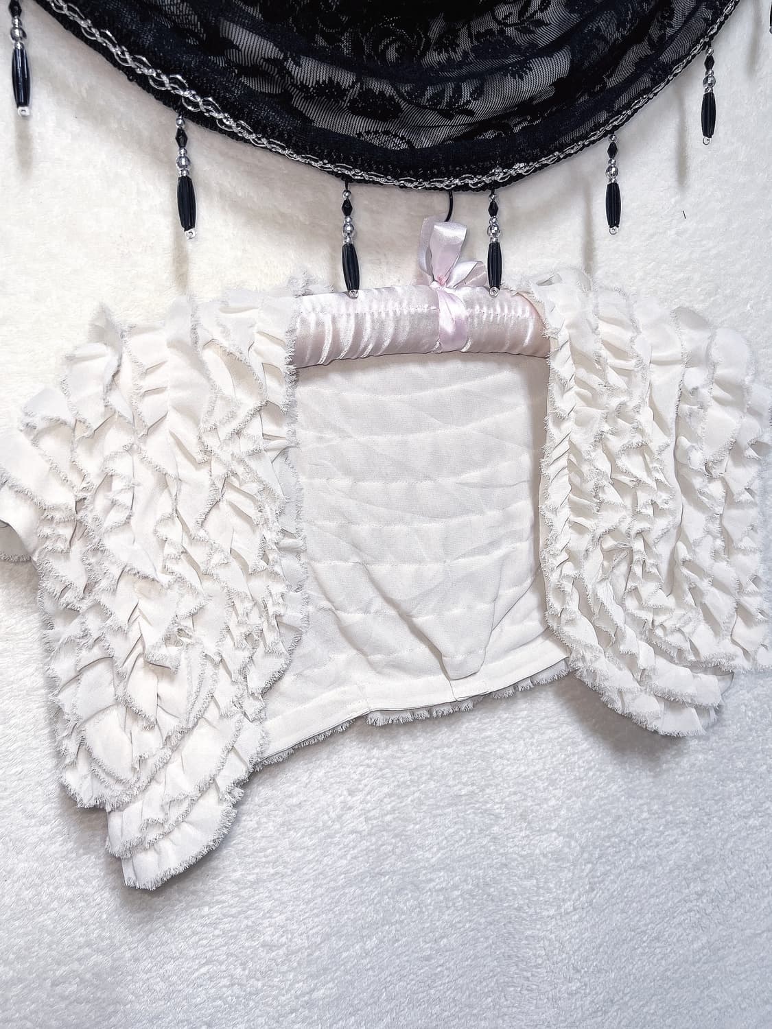 로맨틱고딕 히메갸루 로걀 프릴 쉬폰볼레로 가디건 베스트 페어리 달천 상품이미지9