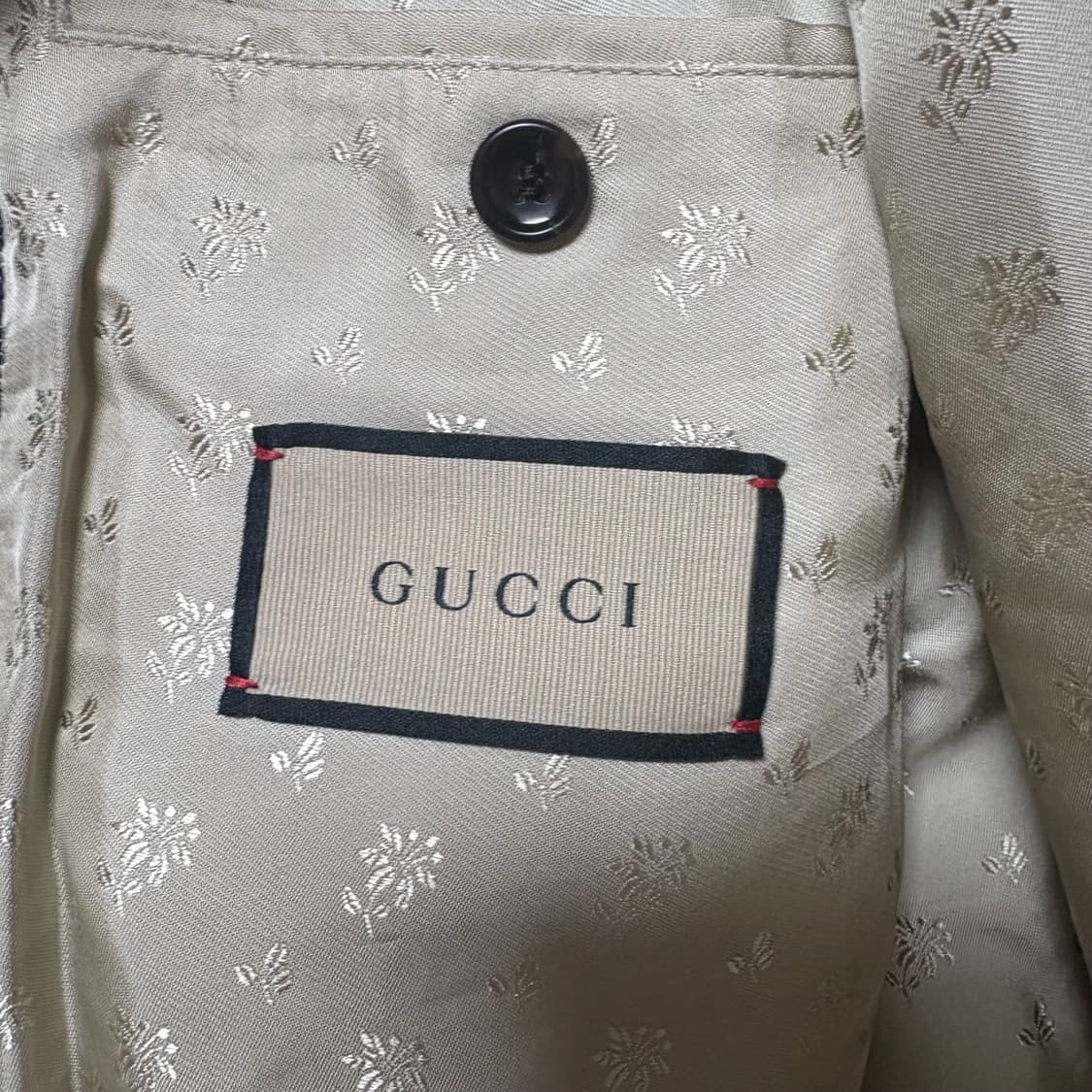 [44/새상품급] 구찌 자카드 오가닉 데님 자켓 상품이미지6