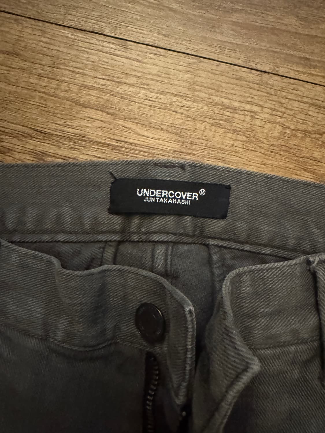 언더커버 지퍼 디스 데님 진 상품이미지5