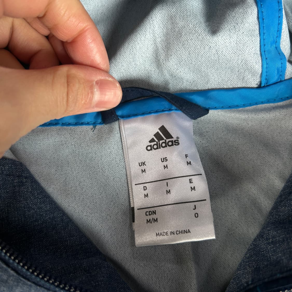 아디다스 레알마드리드 바람막이 자켓 m 상품이미지2