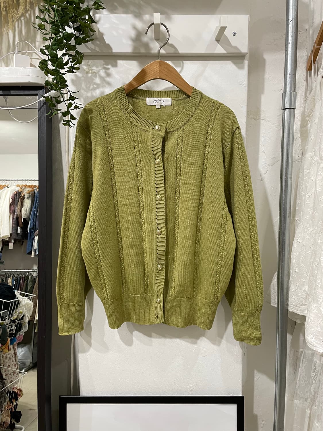 양면 셔츠원피스 + 가디건 세트 상품이미지6