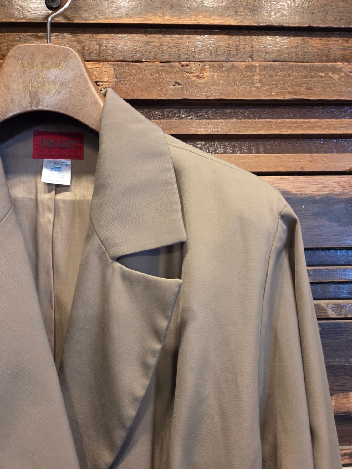 90'S 겐조 원피스코트 상품이미지9