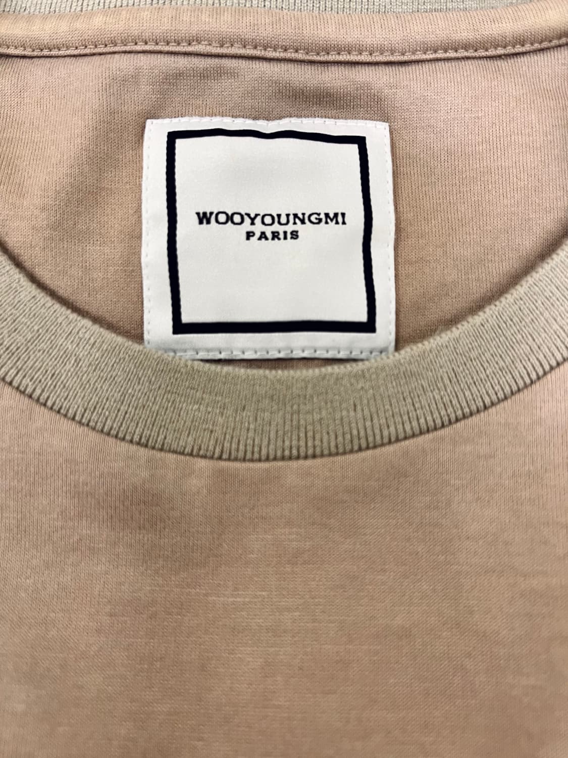 우영미 백로고 반팔 46 상품이미지5