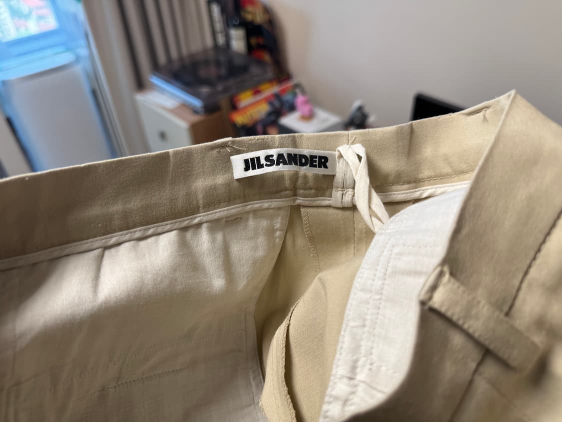 Jil Sander 질샌더 코튼 팬츠 상품이미지3
