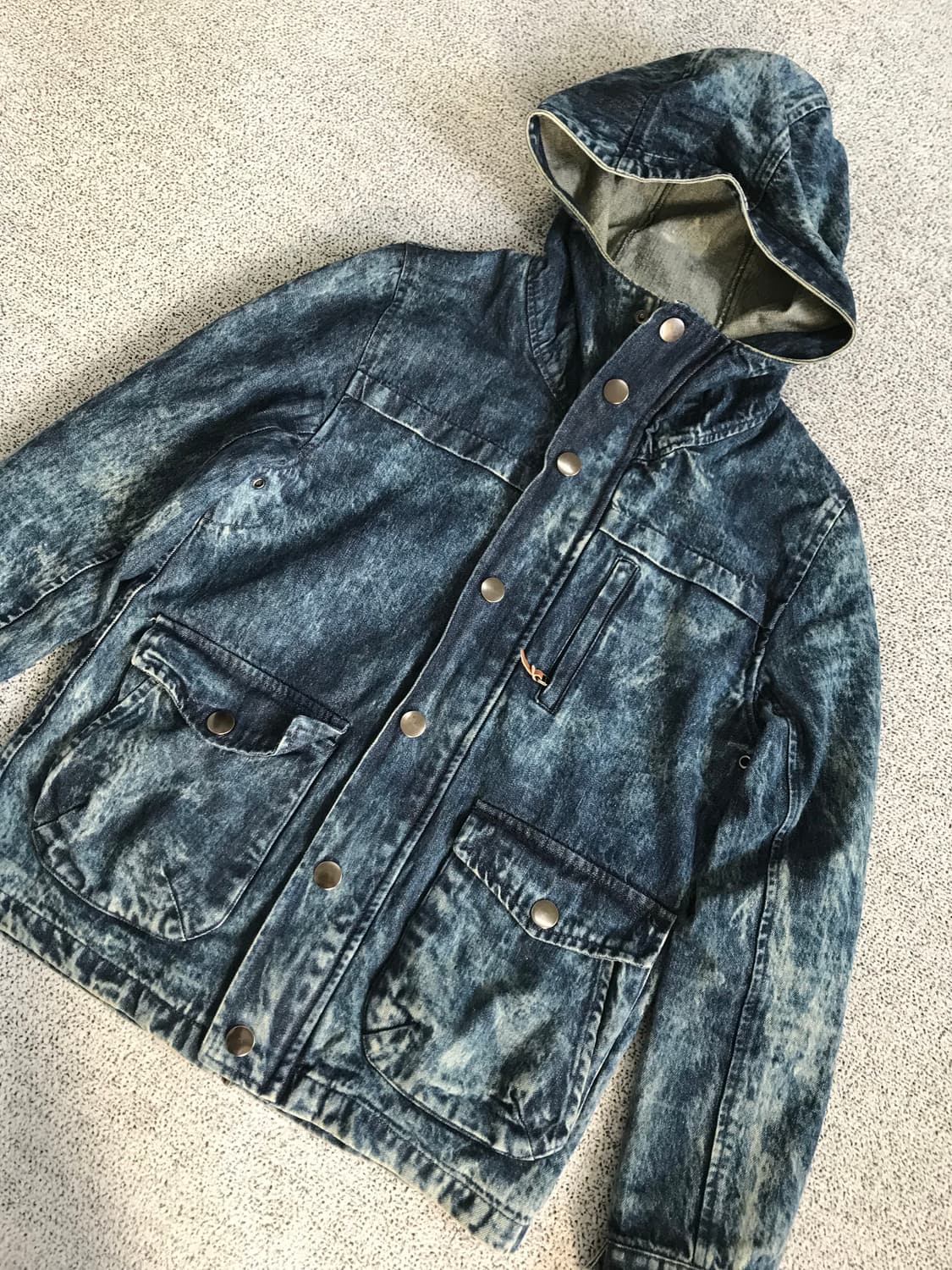 데님 후드 자켓 상품이미지3