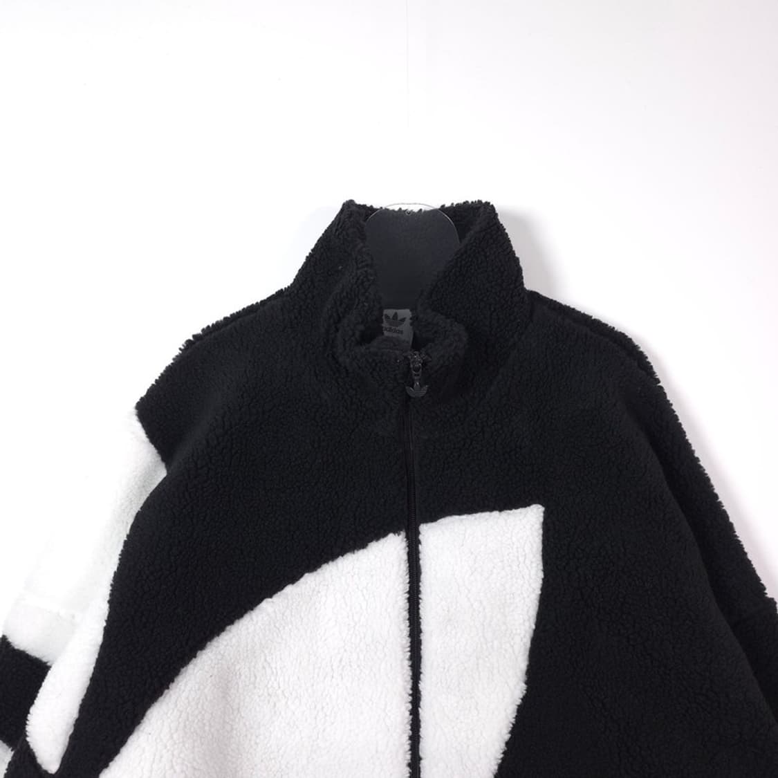 아디다스 오리지널 빅 트레포일 쉐르파 후리스 집업 자켓 2XL 상품이미지3