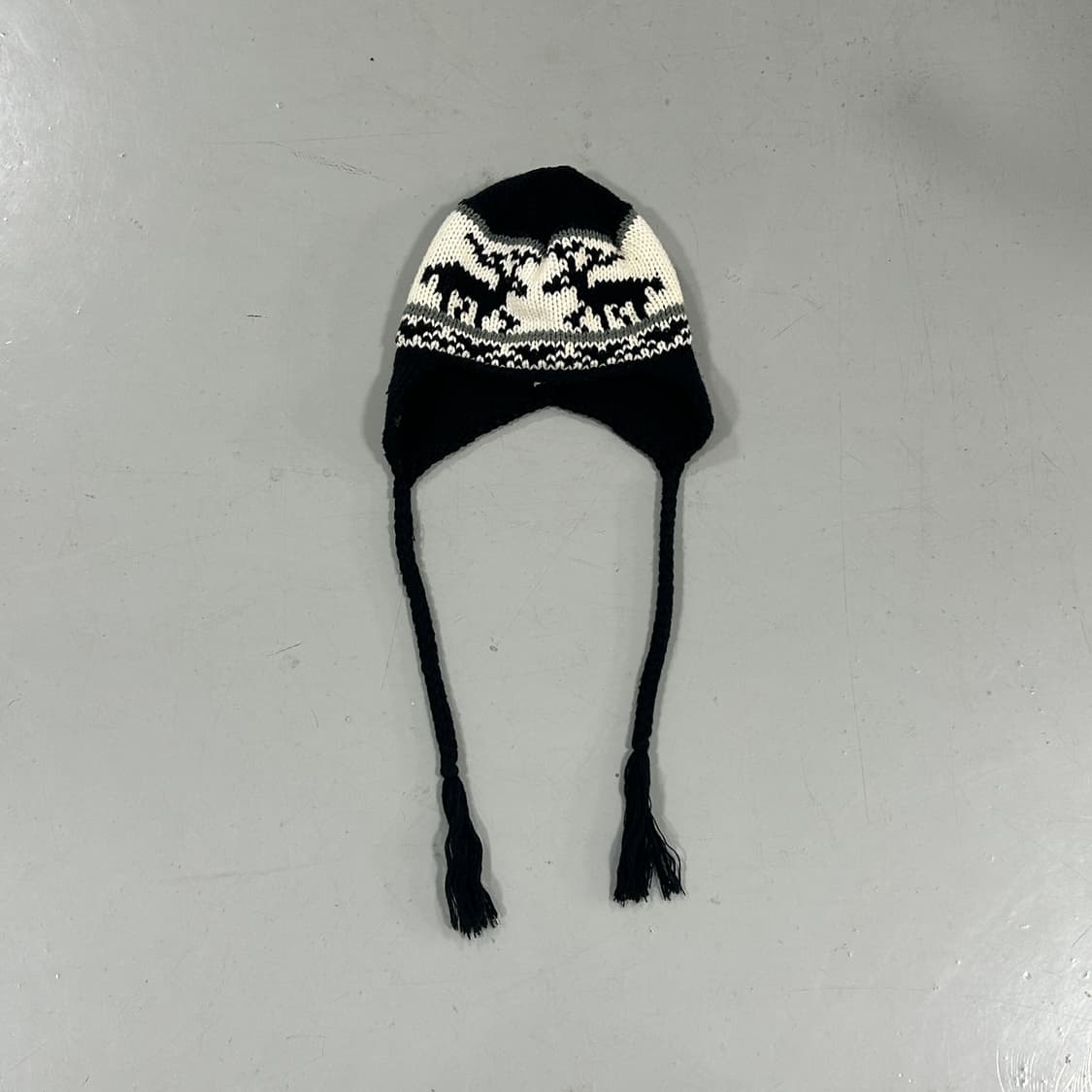 JAPAN vtg 노르딕 이어플랩 비니 상품이미지4