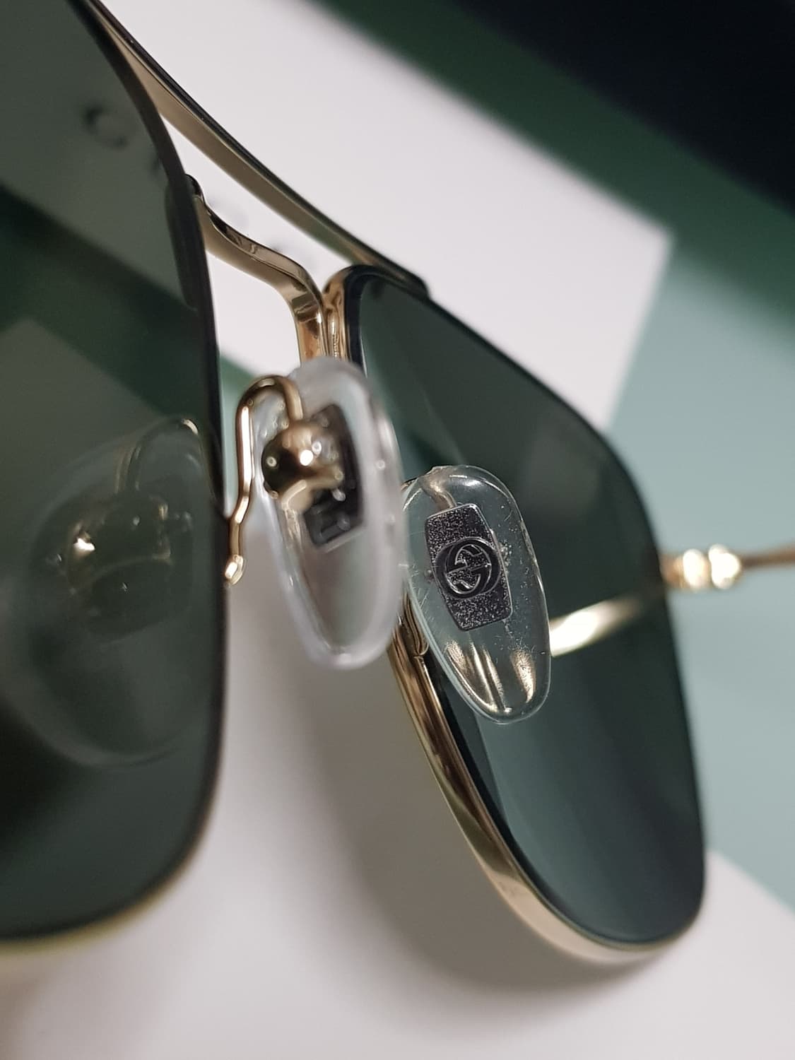 구찌 골드메탈 에비에이터선글라스(새상품 장품풀구성) 상품이미지6