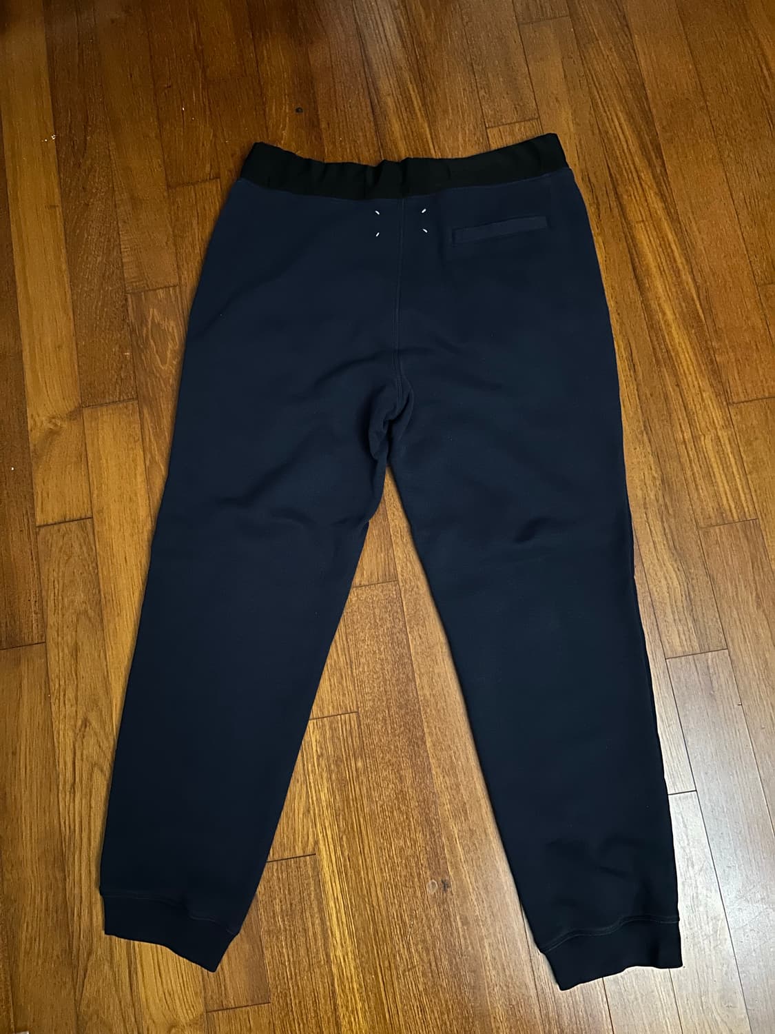 Margiela back stitch sweatpants navy 상품이미지1