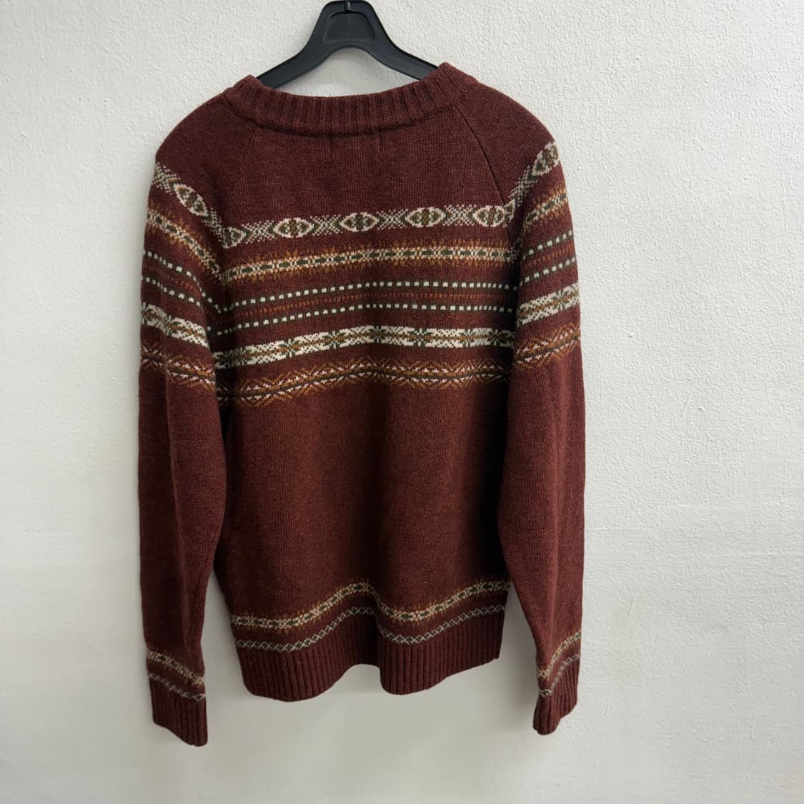 부기홀리데이 아메리칸 빈티지 울 니트 M 상품이미지4