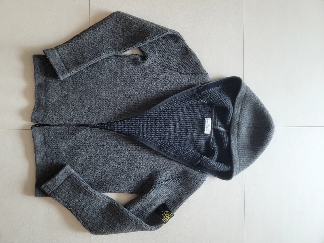 스톤아일랜드 니트집업 XL 상품이미지8