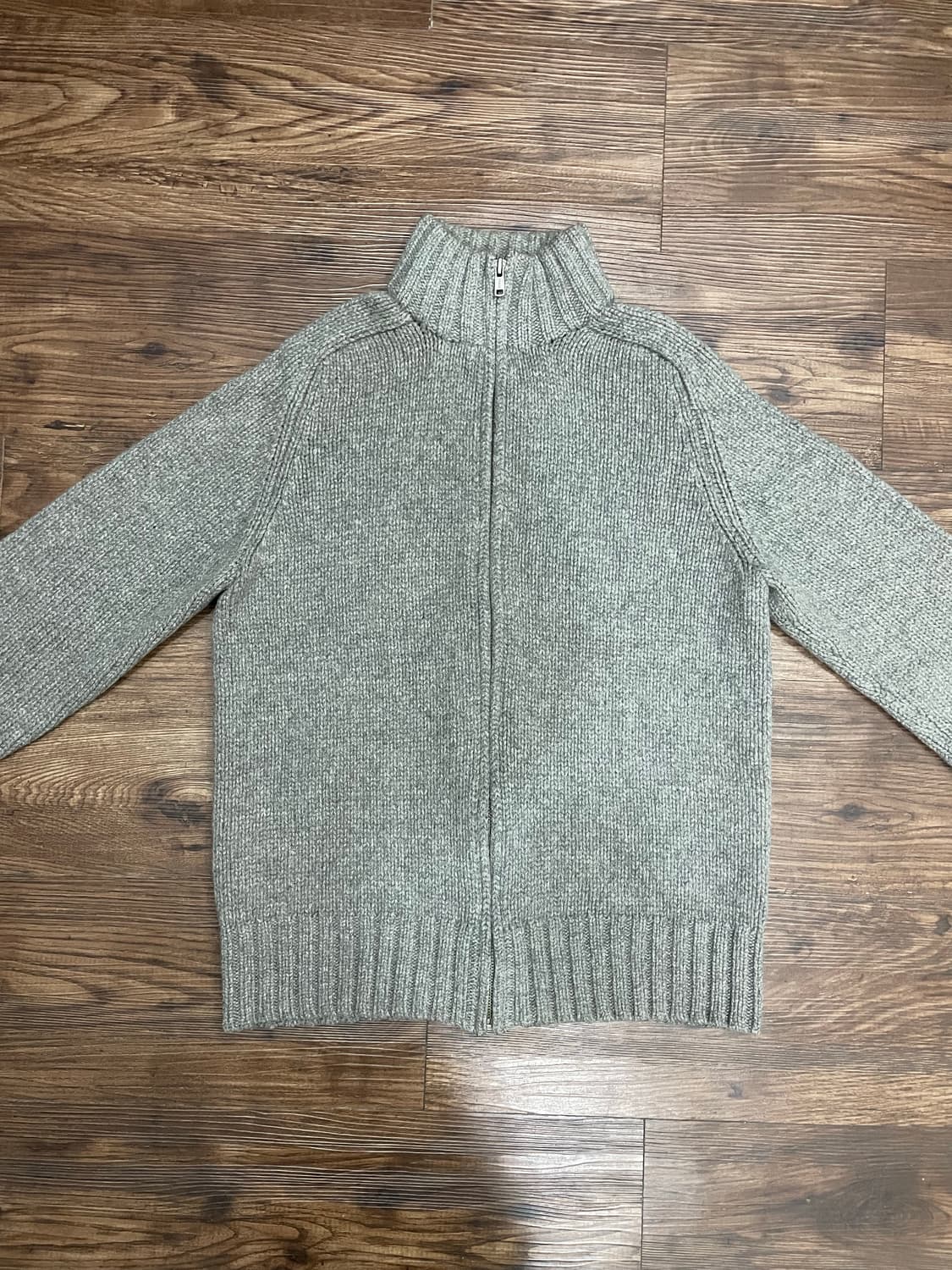 폴로 울캐시미어 집업 자켓 그레이 상품이미지3