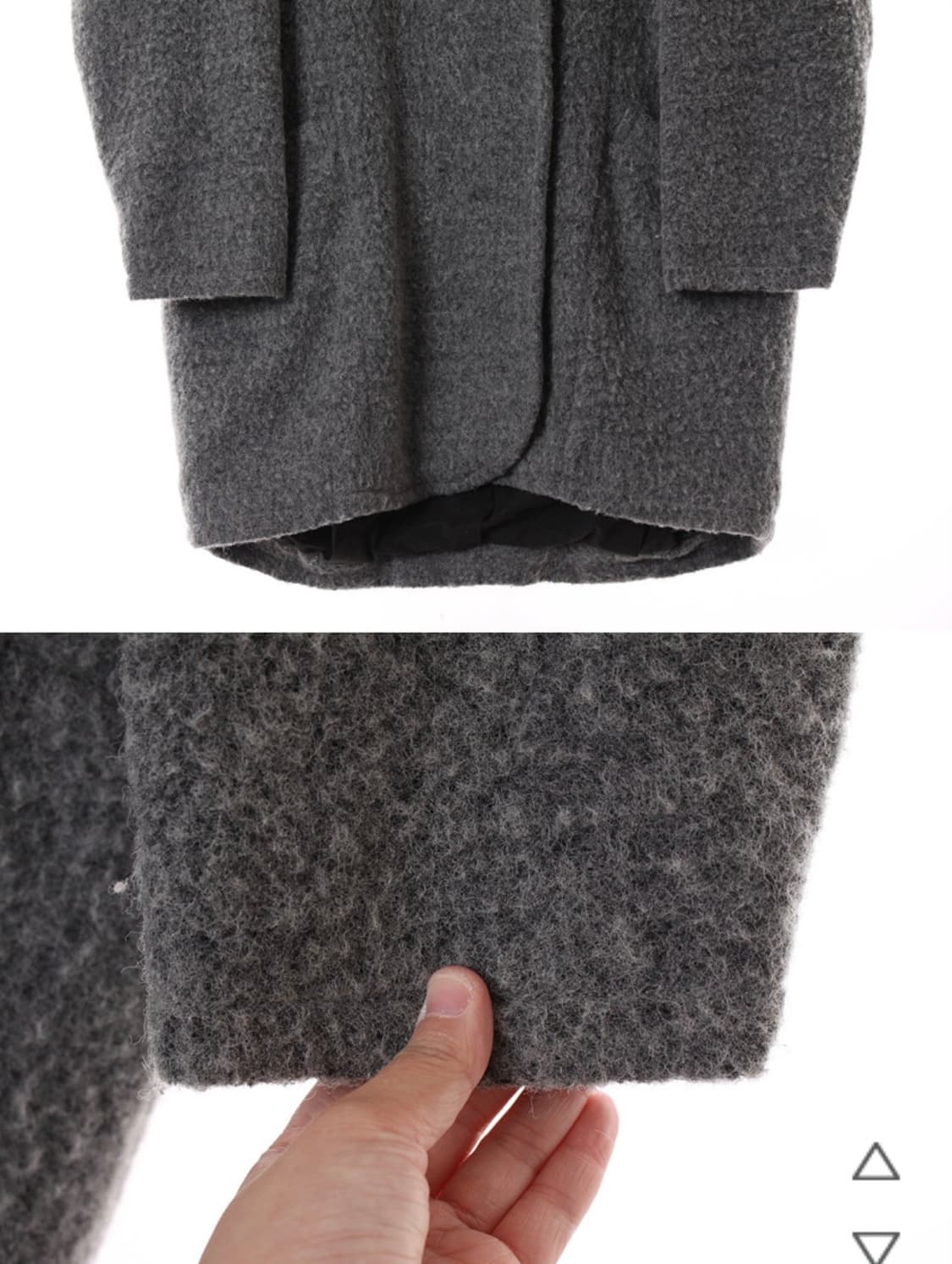 studio CLIP 코트 울코트 후드코트 상품이미지3