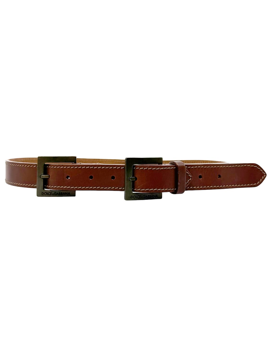 Dolce&Gabbana Double Buckle Belt/ 90 상품이미지1
