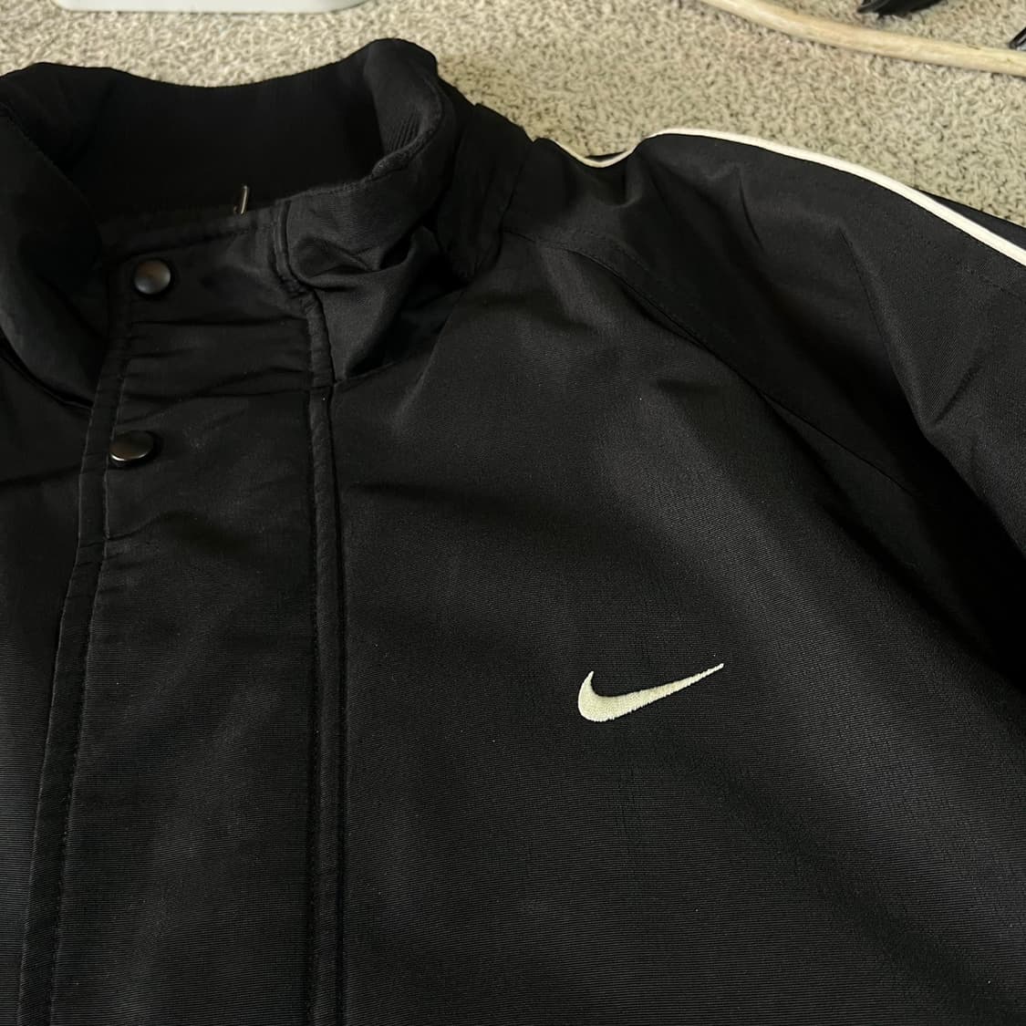 올드스쿨 나이키 스우시 트랙 라인 점퍼 상품이미지2