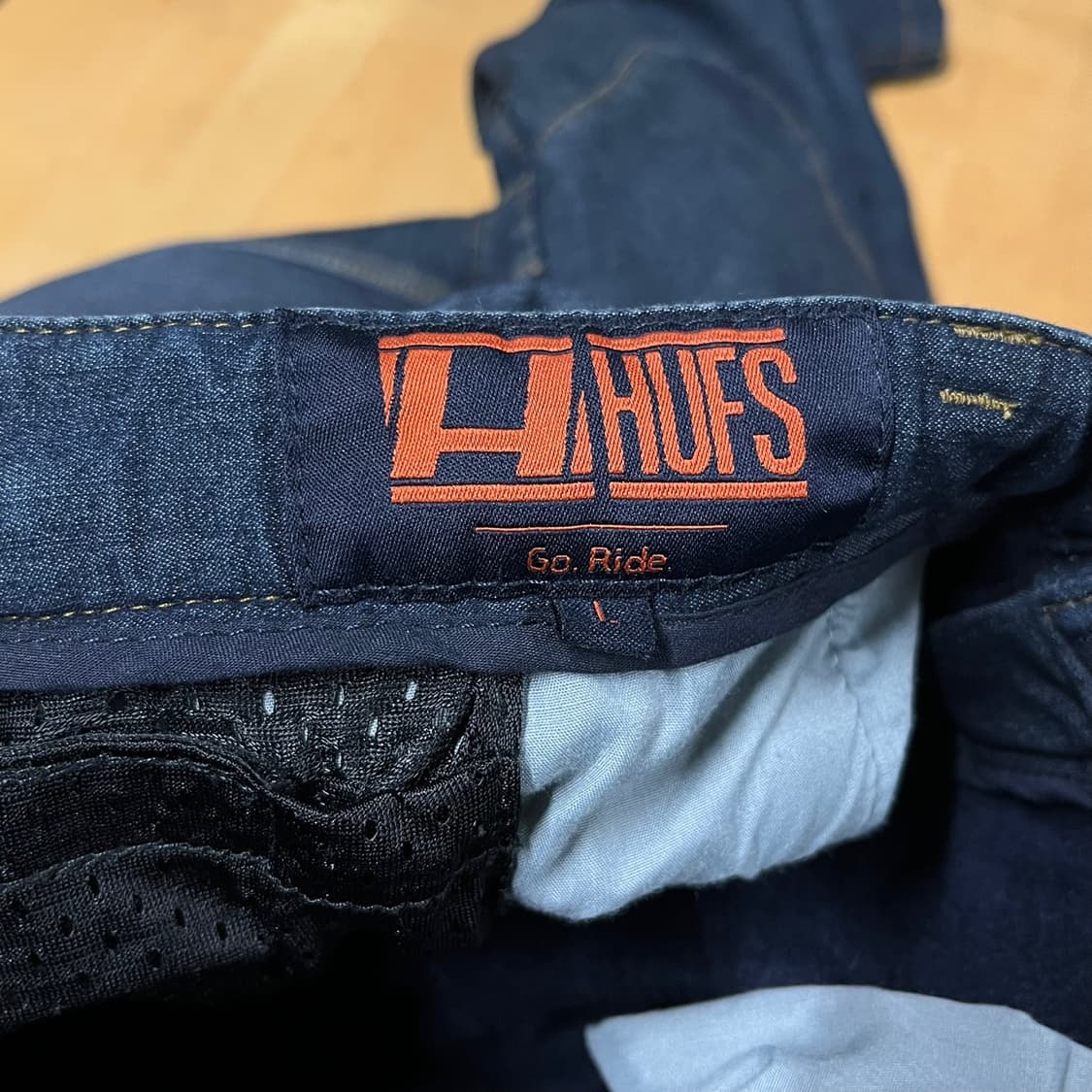 HUF(허프) Go Ride 라이딩 바이크 청바지 (L사이즈) 상품이미지6